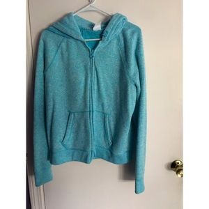 Blue Zipper Sweatshirt